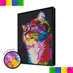 Colorful Cat 3x4 Boards