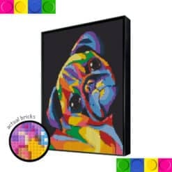 Colorful Pug 3x4 Boards
